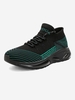 Knit Detail Lace Up Breathable Casual Shoes