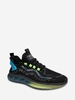Knit Detail Letter Patch Casual Sports Shoes