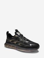 Knit Detail Mesh Breathable Sneakers