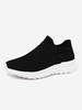 Knit Detail Sports Lace Up Shoes