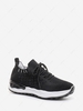 Knit Perforated Detail Breathable Shoes