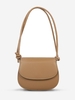 Knotted Straps Smooth Solid Crossbody Bag