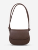 Knotted Straps Smooth Solid Crossbody Bag