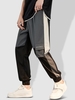 Label Design Color Spliced Multi-pocket Sport Joggers Xl Dark gray