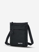 Label Design Zipper Crossbody Bag