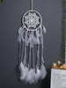 Lace and Feathers Fringe Wall Hanging Dreamcatcher
