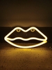 Lip Shaped Neon Light