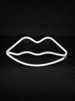 Lip Shaped Neon Light