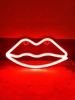 Lip Shaped Neon Light