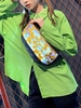 Luminous Reflective Print Sling Bag Fanny Pack