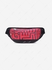 Luminous Reflective Print Sling Bag Fanny Pack