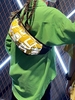 Luminous Reflective Print Sling Bag Fanny Pack