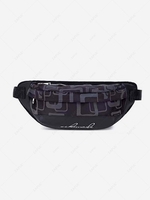 Luminous Reflective Print Sling Bag Fanny Pack
