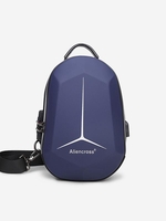 Luminous USB Charging Port Anti-theft Sling Bag