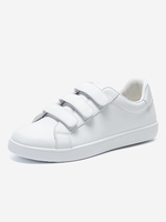 Magic Tape Solid Color Sports Sneakers