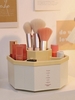 Make Up Brush Holder Cosmetics Brush Organizer with 5 Compartment