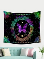 Mandala Butterfly Print Tapestry
