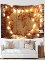 Map Print Tapestry