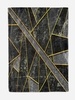 Marble Geometric Pattern Flannel Blanket