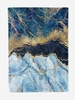 Marble Pattern Flannel Blanket