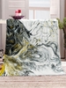 Marble Pattern Flannel Blanket