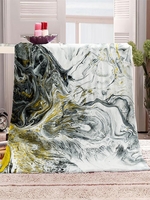 Marble Pattern Flannel Blanket