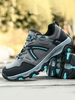 Men Color Spliced Outdoor Hiking Shoes