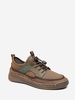 Men Elastic String Design Breathable Casual Shoes