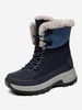 Men High Top Thermal Warm Faux Fur Lined Winter Snow Walking Outdoors Boots
