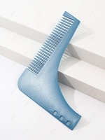 Men L-shaped Beard Shaping Styling Template Beard Comb