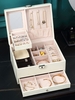 Multi-layer Solid Color Desktop Jewelry Storage Box