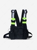 Multi-pocket Reflective Hip Hop Streetwear Chest Pack Tactical Harness Vest Chest Bag