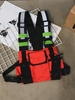 Multi-pocket Reflective Hip Hop Streetwear Chest Pack Tactical Harness Vest Chest Bag
