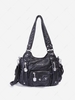 Multi-pockets Soft Leather Hobo Bag