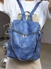 Multi-zip Functional Backpack with Coin Purse