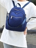 Multi-zipper Solid Backpack
