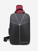 Multifunction Anti-theft Lock Chest Bag with USB Charging Port
