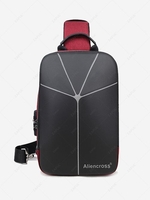 Multifunction Anti-theft Lock Chest Bag with USB Charging Port