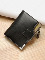 Multifunction PU Leather Tri-folded Wallet