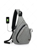Multifunction USB Charging Port Chest Bag