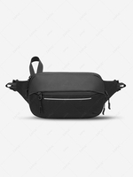 Multifunction Zip Decor Fanny Pack Techwear Waist Bag For Outdoors Workout Traveling Running Hiking Cycling
