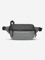 Multifunction Zip Decor Fanny Pack Techwear Waist Bag For Outdoors Workout Traveling Running Hiking Cycling