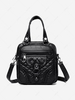 Multifunctional O Ring PU Crossbody Bag