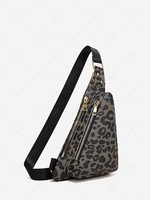 Multifunctional Printed Chest Bag