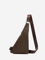 Multifunctional Printed Chest Bag
