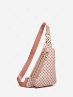 Multifunctional Printed Chest Bag