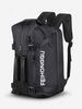Multipurpose Letter Print Colorblock Handle Crossbody Backpack