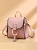 Multipurpose Metal Decor Flap Backpack
