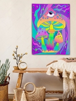 Mushroom Eye Pattern Wall Hanging Tapestry