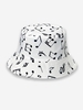 Music Notes Print Bucket Hat